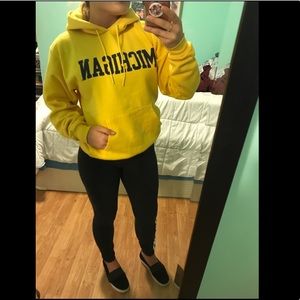 Michigan sweatshirt